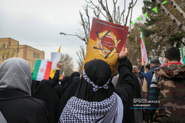 راهپیمایی روز قدس در کرج