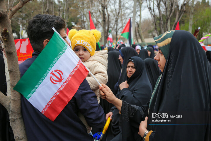 راهپیمایی روز قدس در کرج