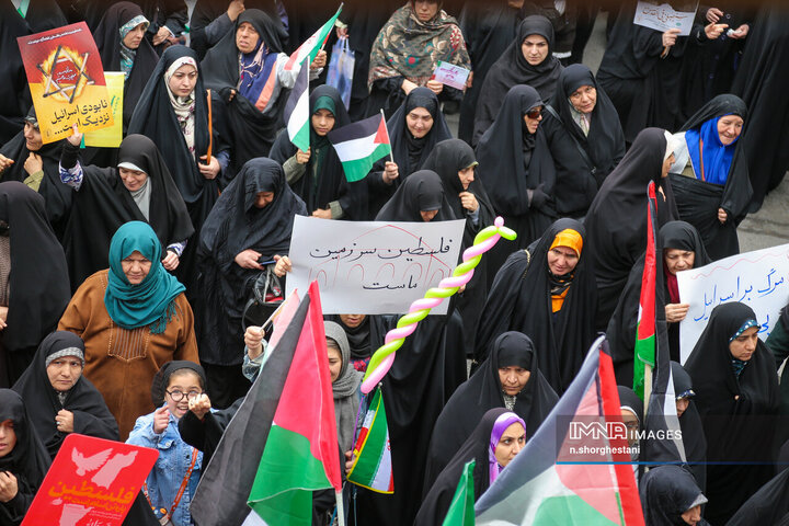 راهپیمایی روز قدس در کرج