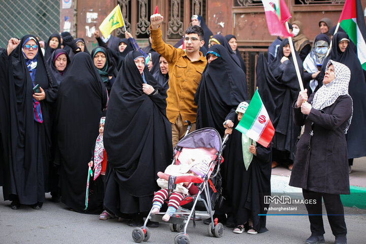 راهپیمایی روز قدس در کرج