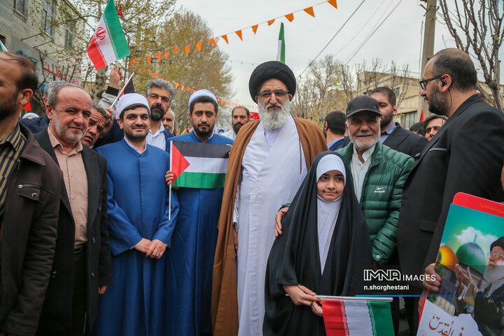 راهپیمایی روز قدس در کرج