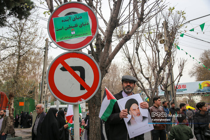 راهپیمایی روز قدس در کرج