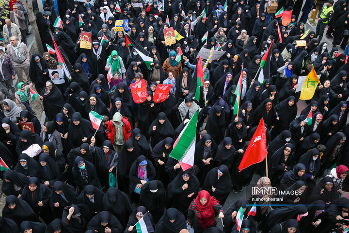 راهپیمایی روز قدس در کرج