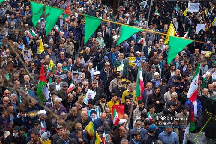 راهپیمایی روز قدس در کرج