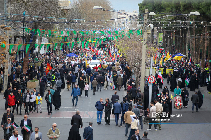 راهپیمایی روز قدس در کرج