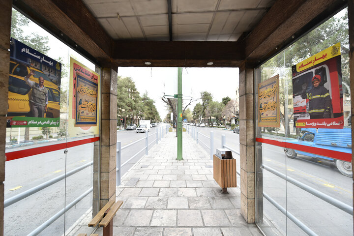 از پایانه‌های مسافربری تا مترو؛ گالری‌های نوروزی اصفهان با مفاهیم فرهنگی