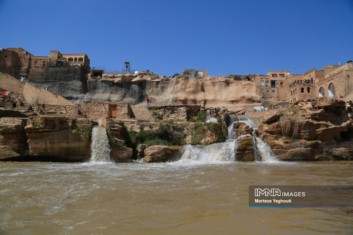 سازههای آبی شوشتر میزبان مسافران نوروزی