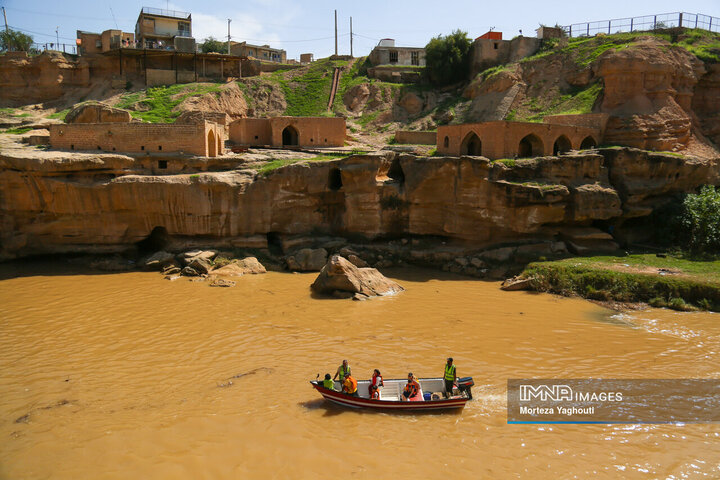 سازههای آبی شوشتر میزبان مسافران نوروزی