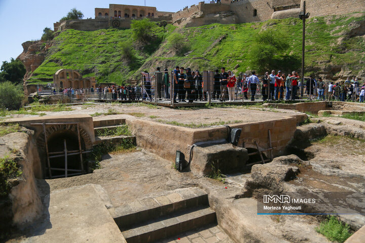 سازههای آبی شوشتر میزبان مسافران نوروزی