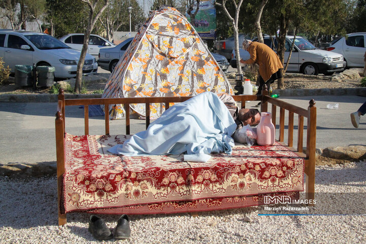 باغ فدک در هشتمین روز از تعطیلات نوروزی