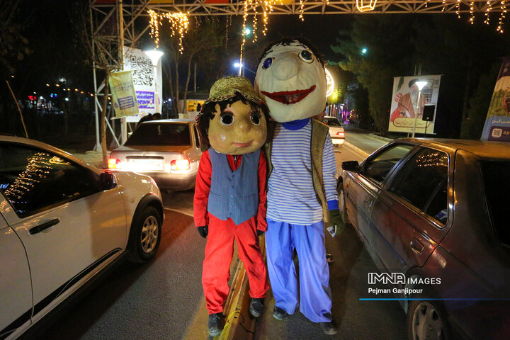 باغ فدک در هشتمین روز از تعطیلات نوروزی