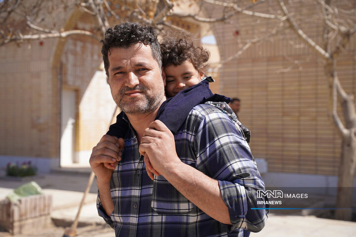 نهمین روز تعطیلات نوروزی در مجموعه باغ فدک اصفهان