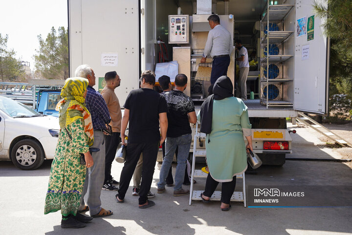 نهمین روز تعطیلات نوروزی در مجموعه باغ فدک اصفهان