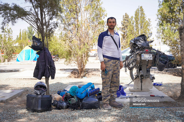 نهمین روز تعطیلات نوروزی در مجموعه باغ فدک اصفهان