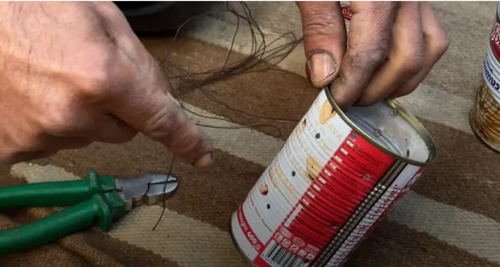 غزه با قوطیهای کنسرو به استقبال عید فطر رفت