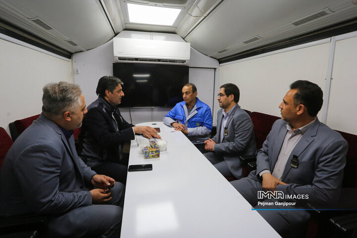 بازدید مسئولان از باغ فدک در نهمین روز از تعطیلات نوروزی