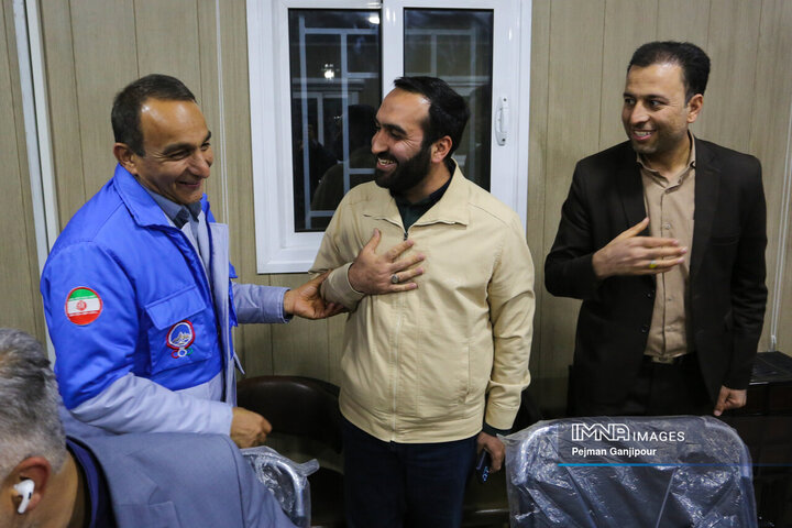 بازدید مسئولان از باغ فدک در نهمین روز از تعطیلات نوروزی