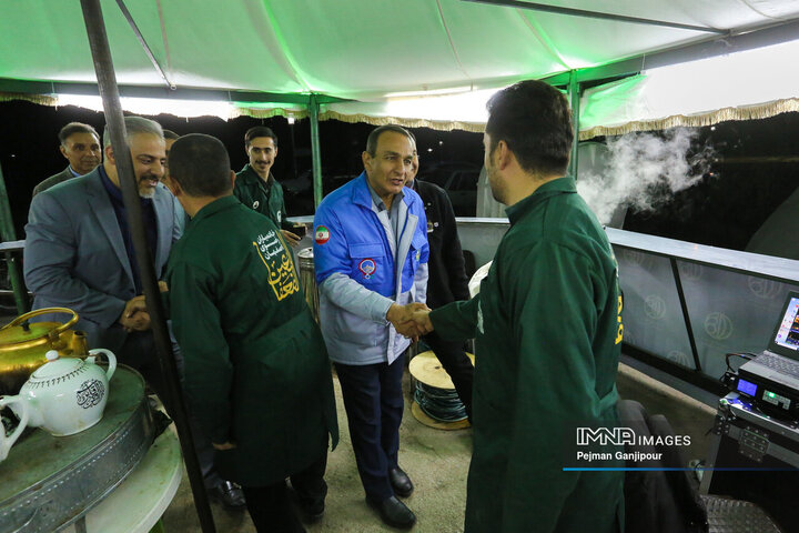 بازدید مسئولان از باغ فدک در نهمین روز از تعطیلات نوروزی