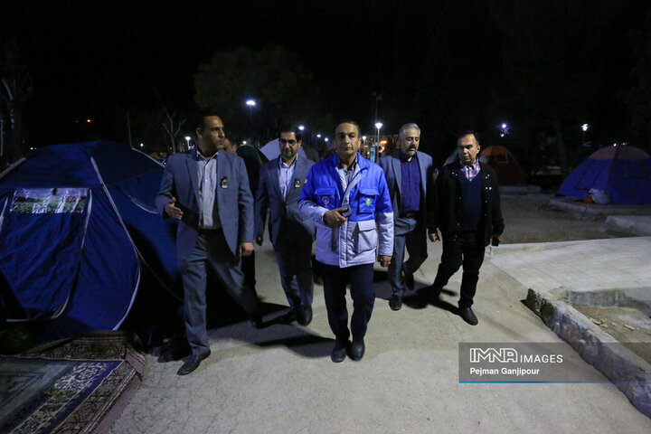 بازدید مسئولان از باغ فدک در نهمین روز از تعطیلات نوروزی