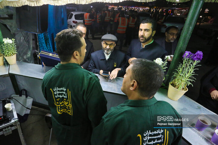 بازدید مسئولان از باغ فدک در نهمین روز از تعطیلات نوروزی