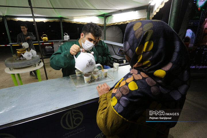 نهمین روز تعطیلات نوروزی در مجموعه باغ فدک اصفهان