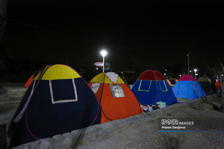 نهمین روز تعطیلات نوروزی در مجموعه باغ فدک اصفهان