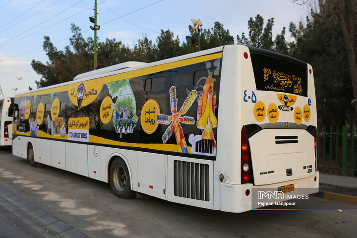 نهمین روز تعطیلات نوروزی در مجموعه باغ فدک اصفهان