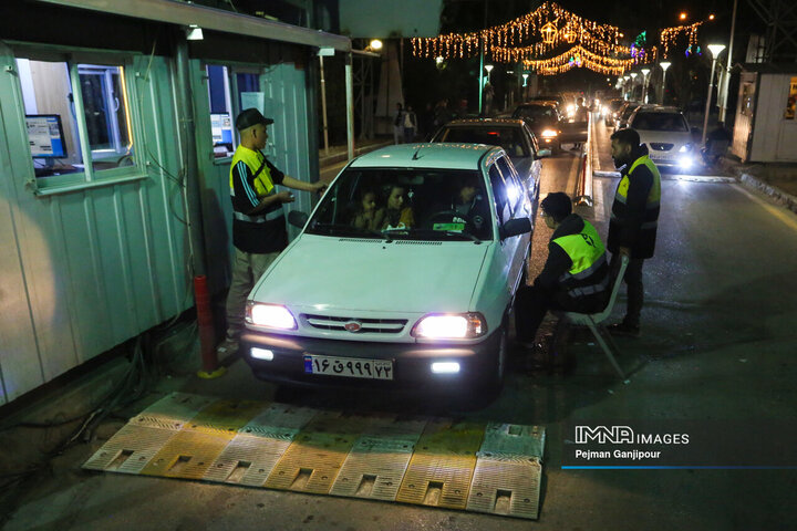 نهمین روز تعطیلات نوروزی در مجموعه باغ فدک اصفهان