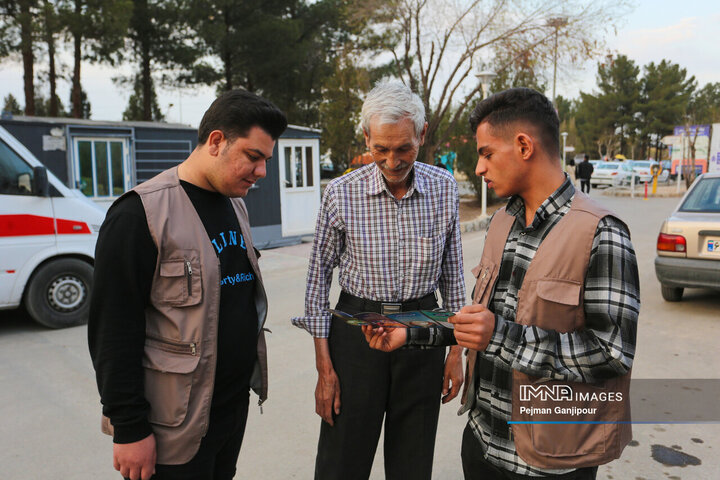 نهمین روز تعطیلات نوروزی در مجموعه باغ فدک اصفهان