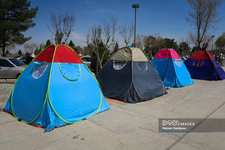 دهمین روز از تعطیلات نوروزی در باغ فدک