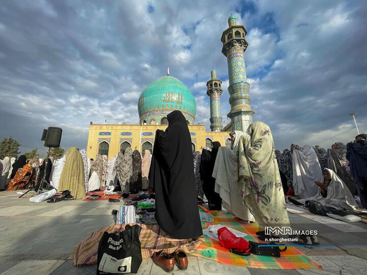 اقامه نماز عید سعید فطر در کرج