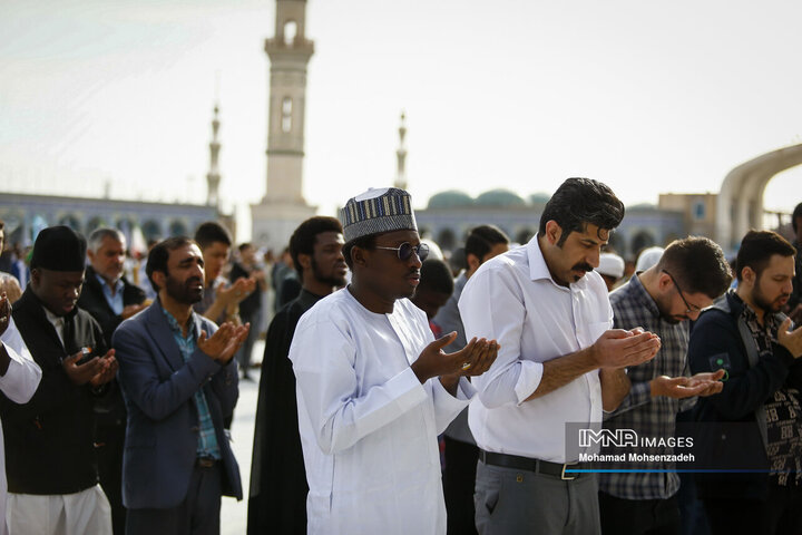 اقامه نماز عید سعید فطر در قم