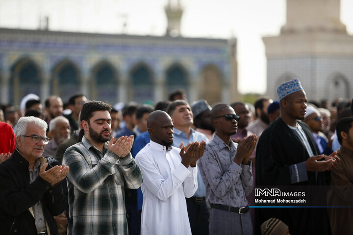 اقامه نماز عید سعید فطر در قم