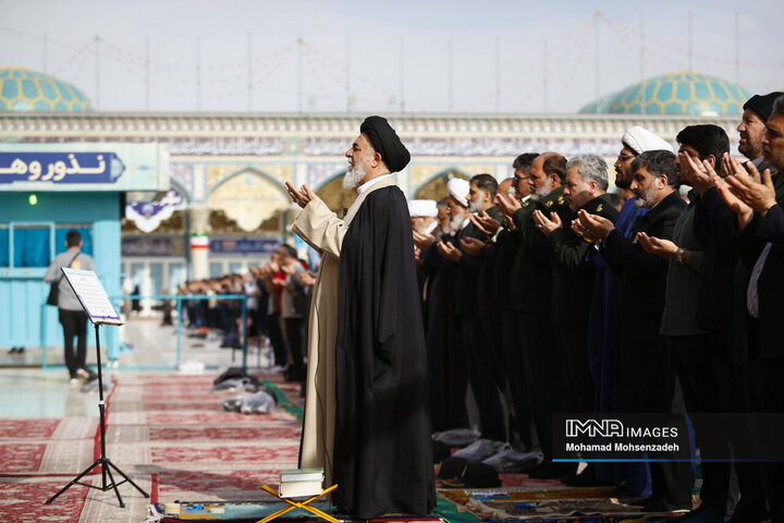 اقامه نماز عید سعید فطر در قم