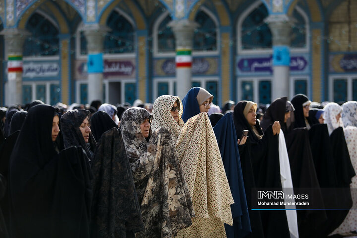 اقامه نماز عید سعید فطر در قم