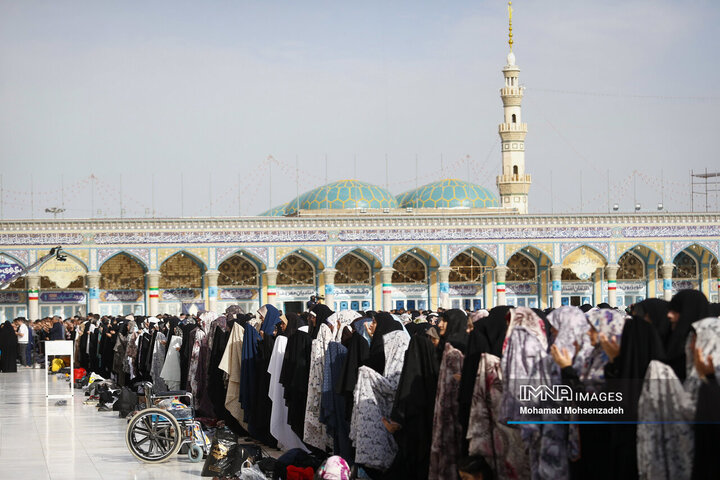 اقامه نماز عید سعید فطر در قم