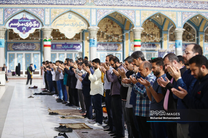 اقامه نماز عید سعید فطر در قم