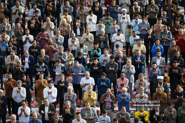 اقامه نماز عید سعید فطر در قم