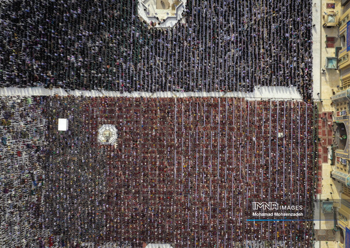 اقامه نماز عید سعید فطر در قم