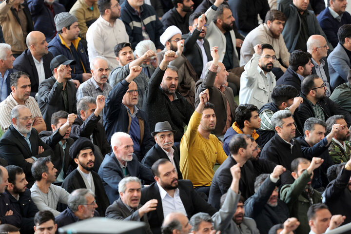 اقامه نماز عید سعید فطر به امامت رهبر انقلاب