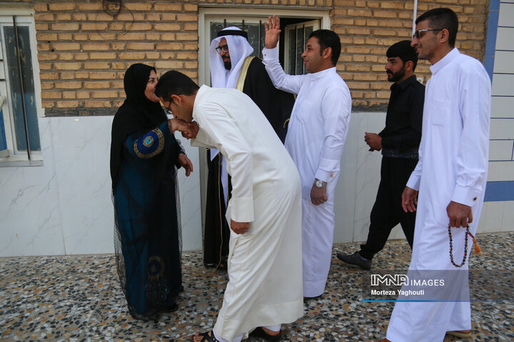 آیین سنتی معایده در اهواز