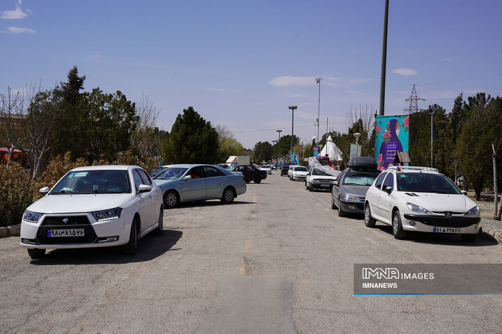 مجموعه باغ فدک در یازدهمین روز از تعطیلات نوروزی