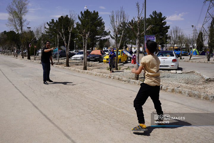 مجموعه باغ فدک در یازدهمین روز از تعطیلات نوروزی