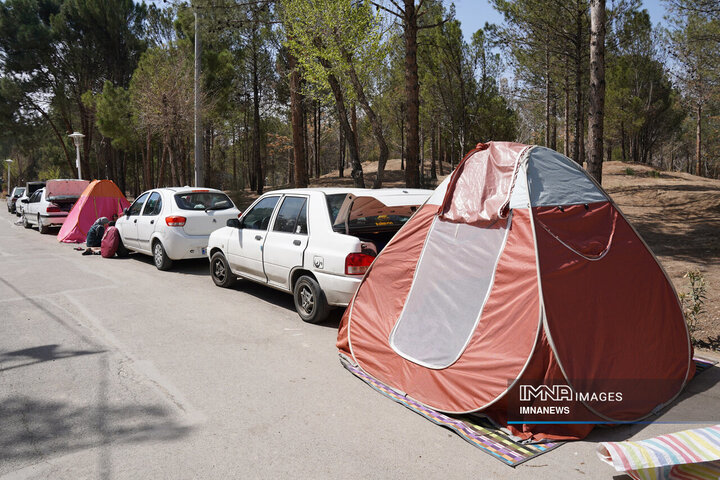 مجموعه باغ فدک در یازدهمین روز از تعطیلات نوروزی