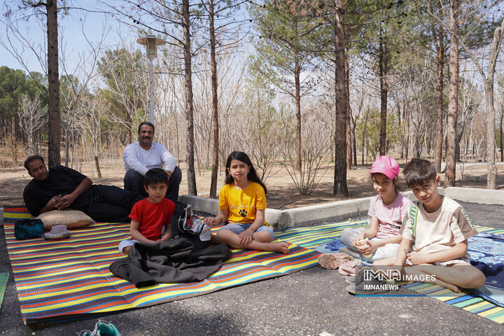 مجموعه باغ فدک در یازدهمین روز از تعطیلات نوروزی