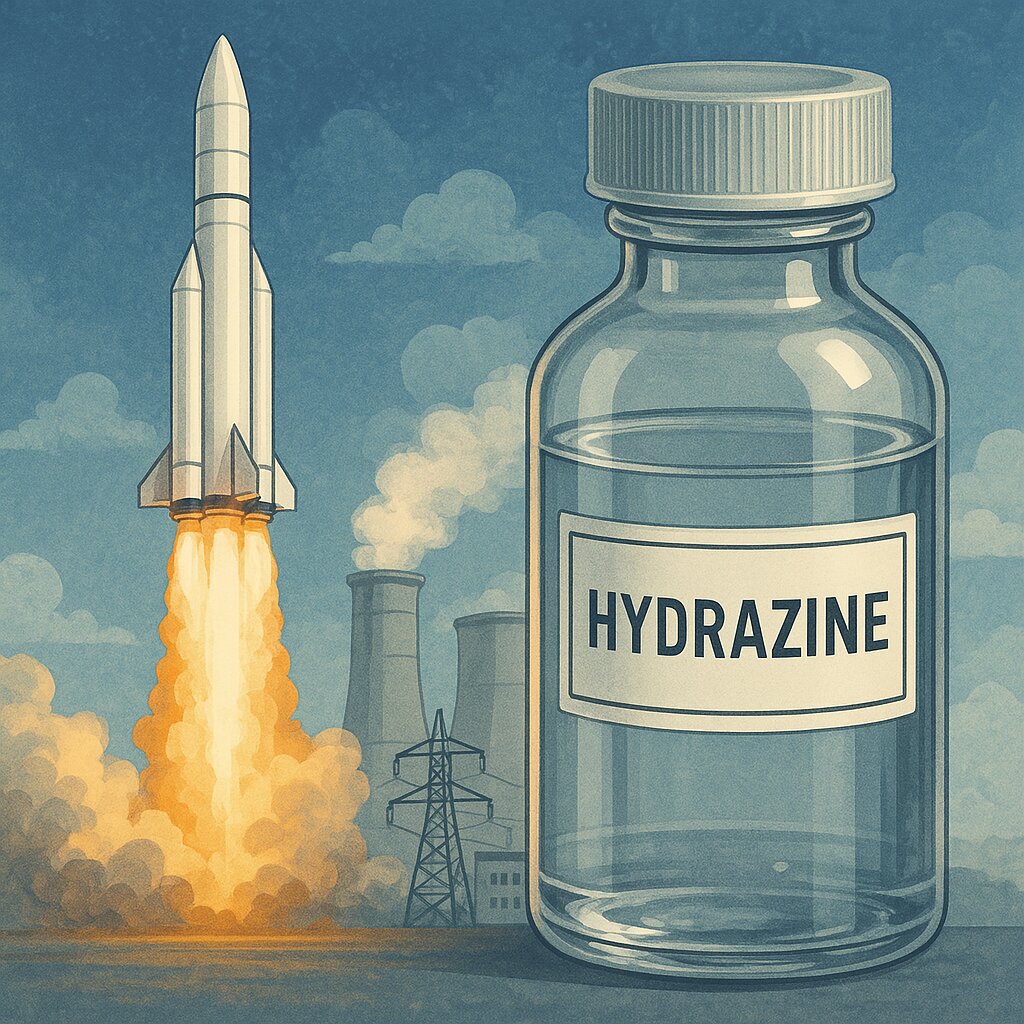 هیدرازین؛ مادهای که از موشک تا نیروگاه را تغذیه میکند