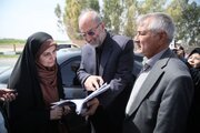 وزیر راه از پروژه‌های راه و شهرسازی جنوب شرق تهران بازدید کرد
