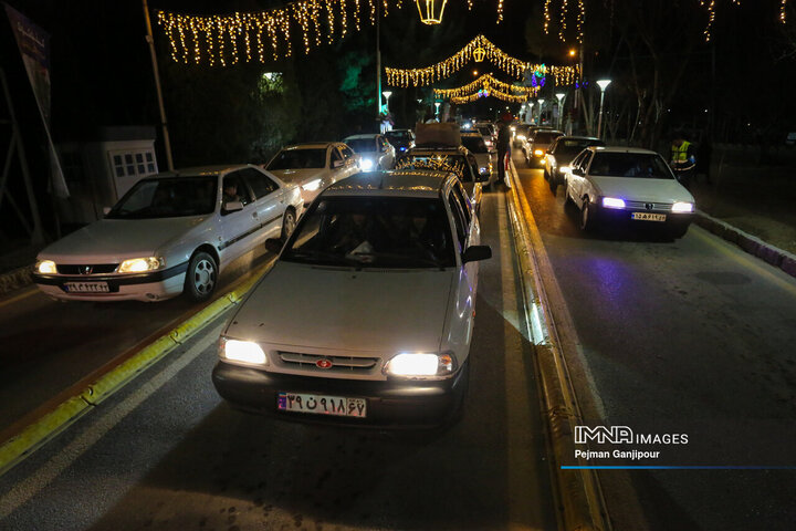 مجموعه باغ فدک در یازدهمین روز از تعطیلات نوروزی