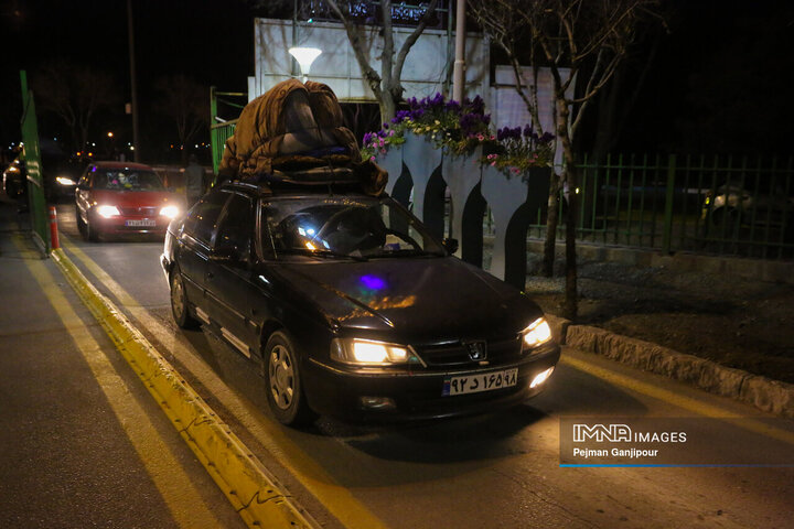 مجموعه باغ فدک در یازدهمین روز از تعطیلات نوروزی