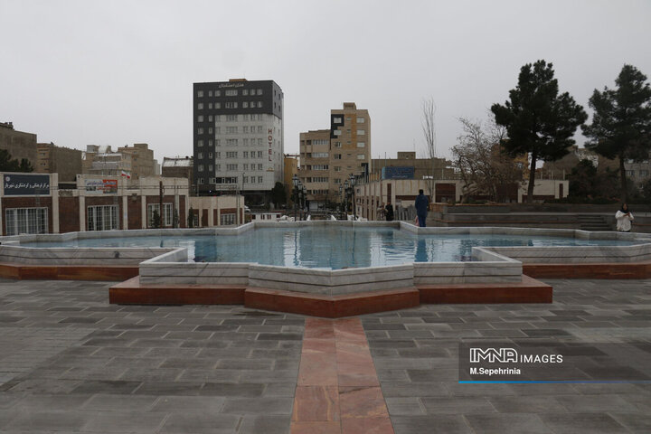 مسافران نوروزی در تبریز